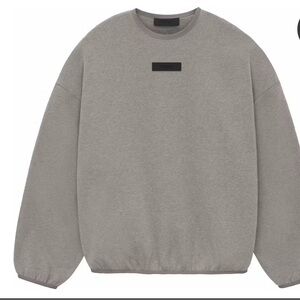Gray Crewneck Men's Sweater
